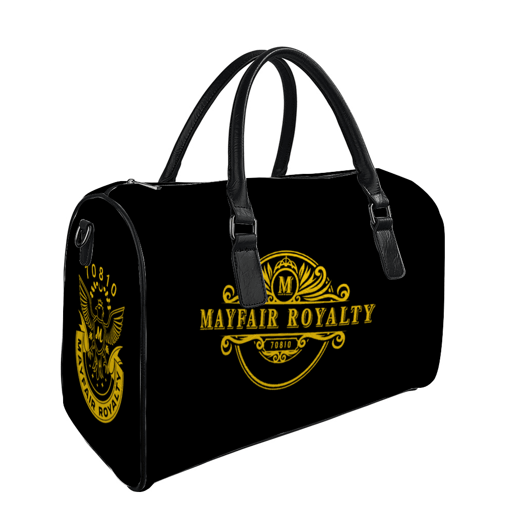 Mayfair Royalty Black Travel Duffel Bag - Image 5
