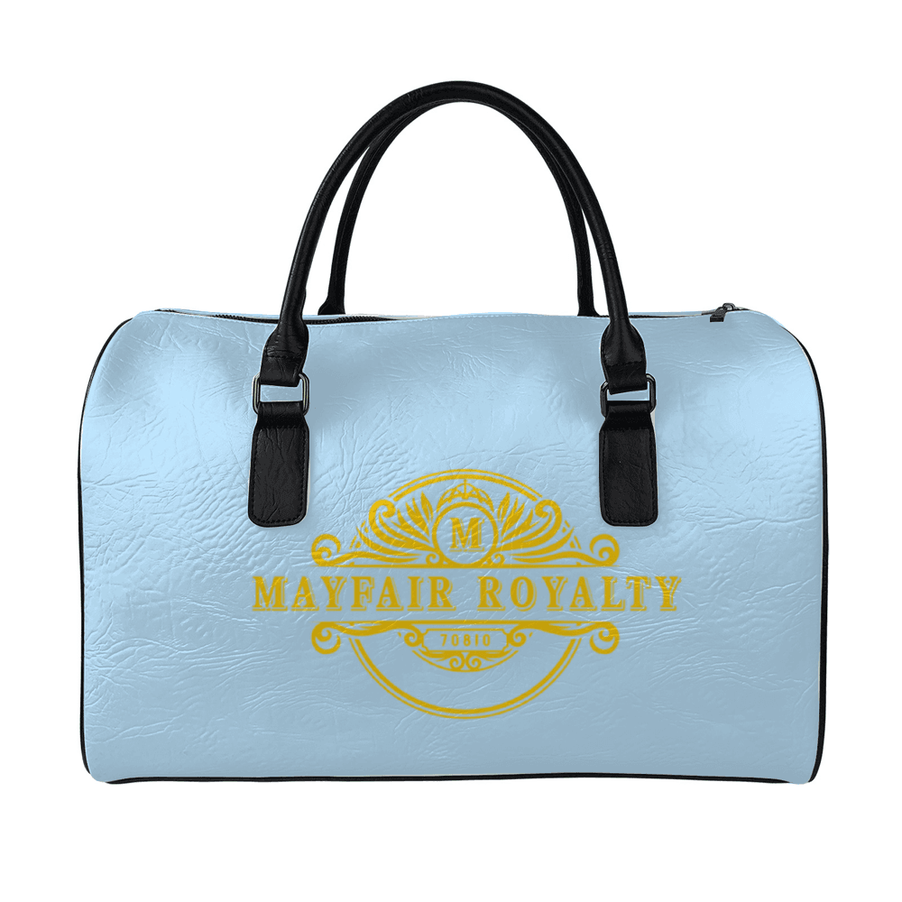 Mayfair Royalty Sky Blue and Gold Park East Backpack