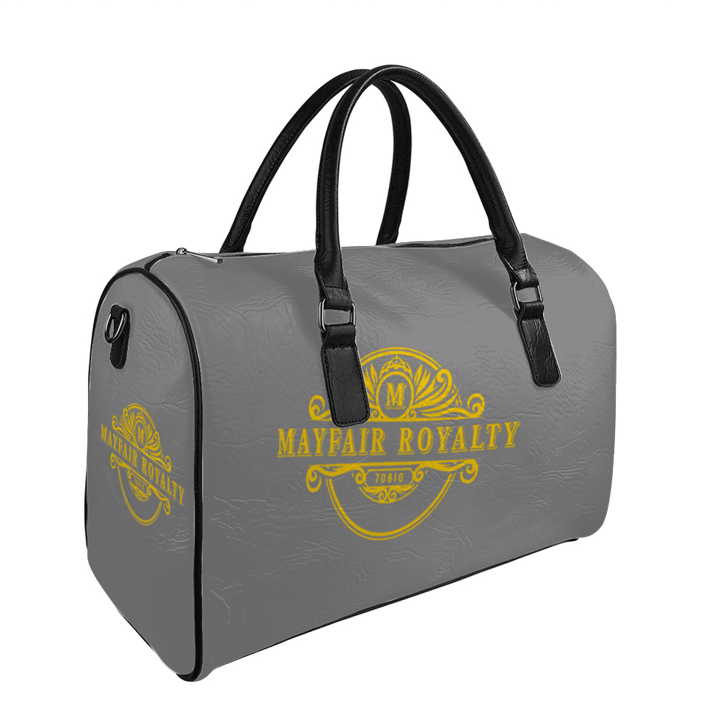 Mayfair Royalty Grey Travel Duffel Bag - Image 5