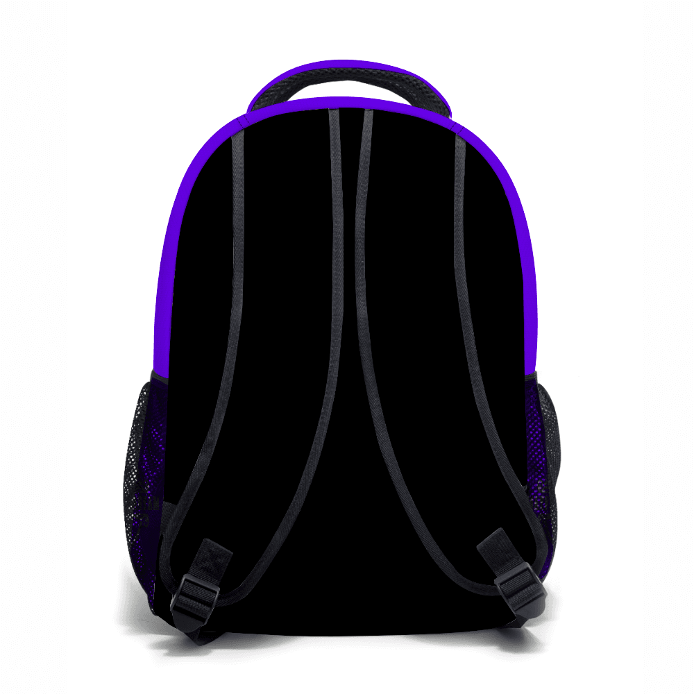 Mayfair Royalty Purple and Gold Heights Backpack - Image 2