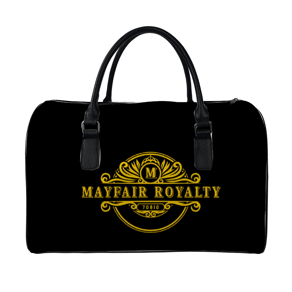 Mayfair Royalty Black Travel Duffel Bag