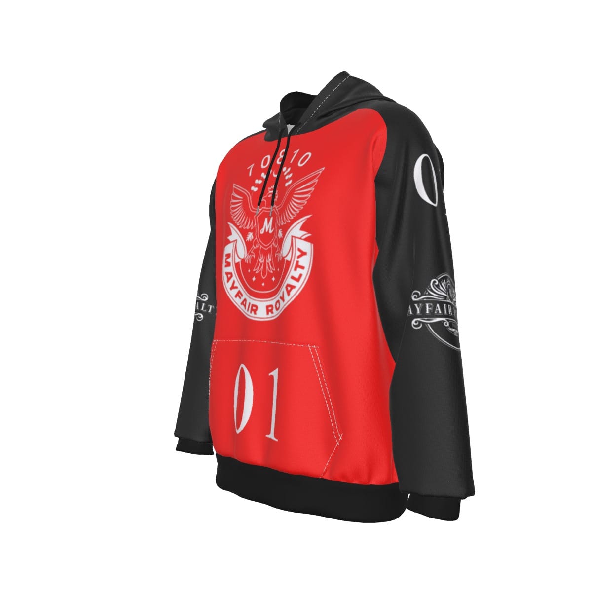 Mayfair Royalty Park East Red and White Park East Hoodie - Image 2