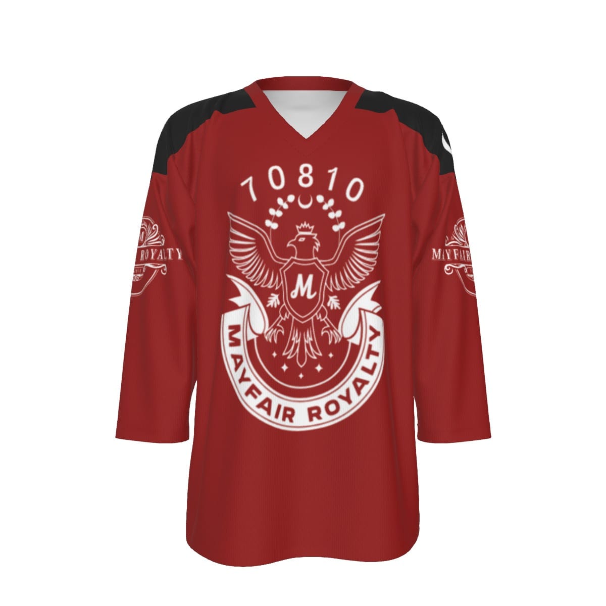 Mayfair Royalty Park East Maroon and Black Hockey Jersey