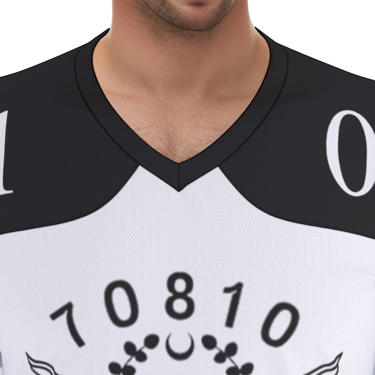 Mayfair Royalty Park White and Black Football Jersey - Image 5