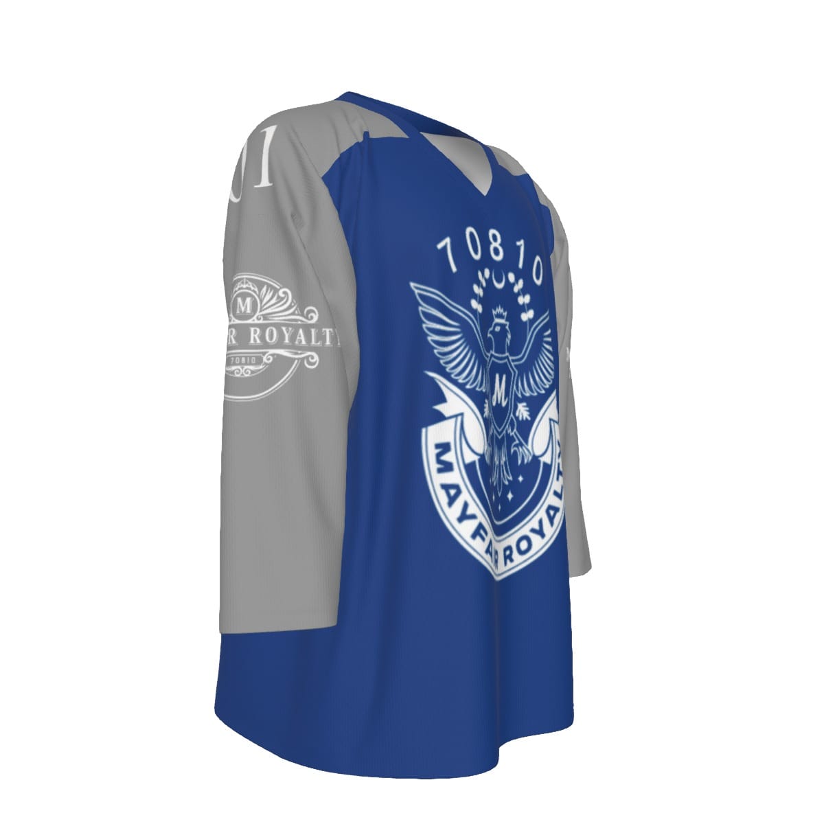Mayfair Royalty Park East Navy and Grey Hockey Jersey - Image 2