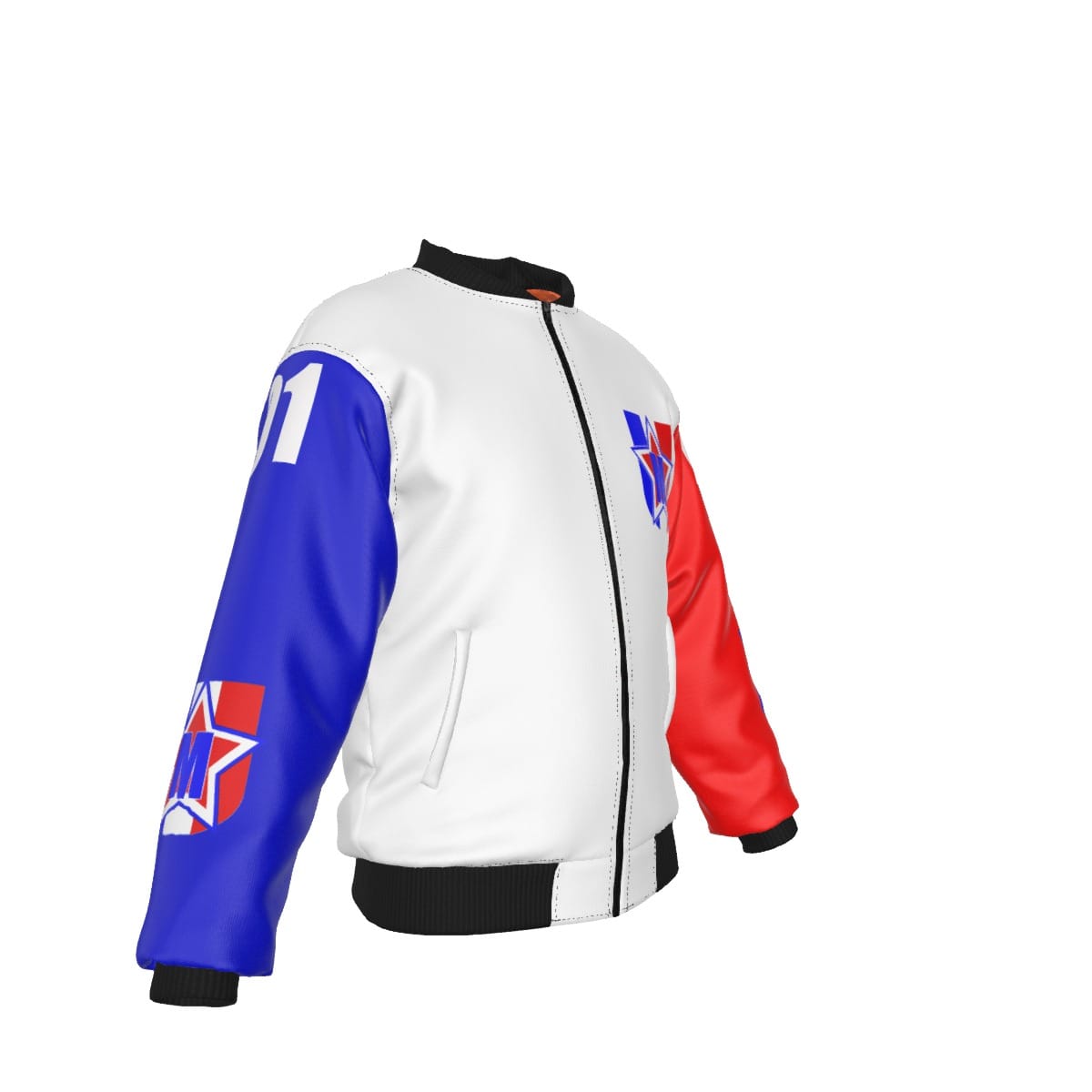 Mayfair United Park Men's Striped Bomber Jacket - Image 3