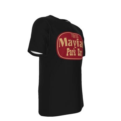 Mayfair Park East Old English Black T Shirt - Image 3
