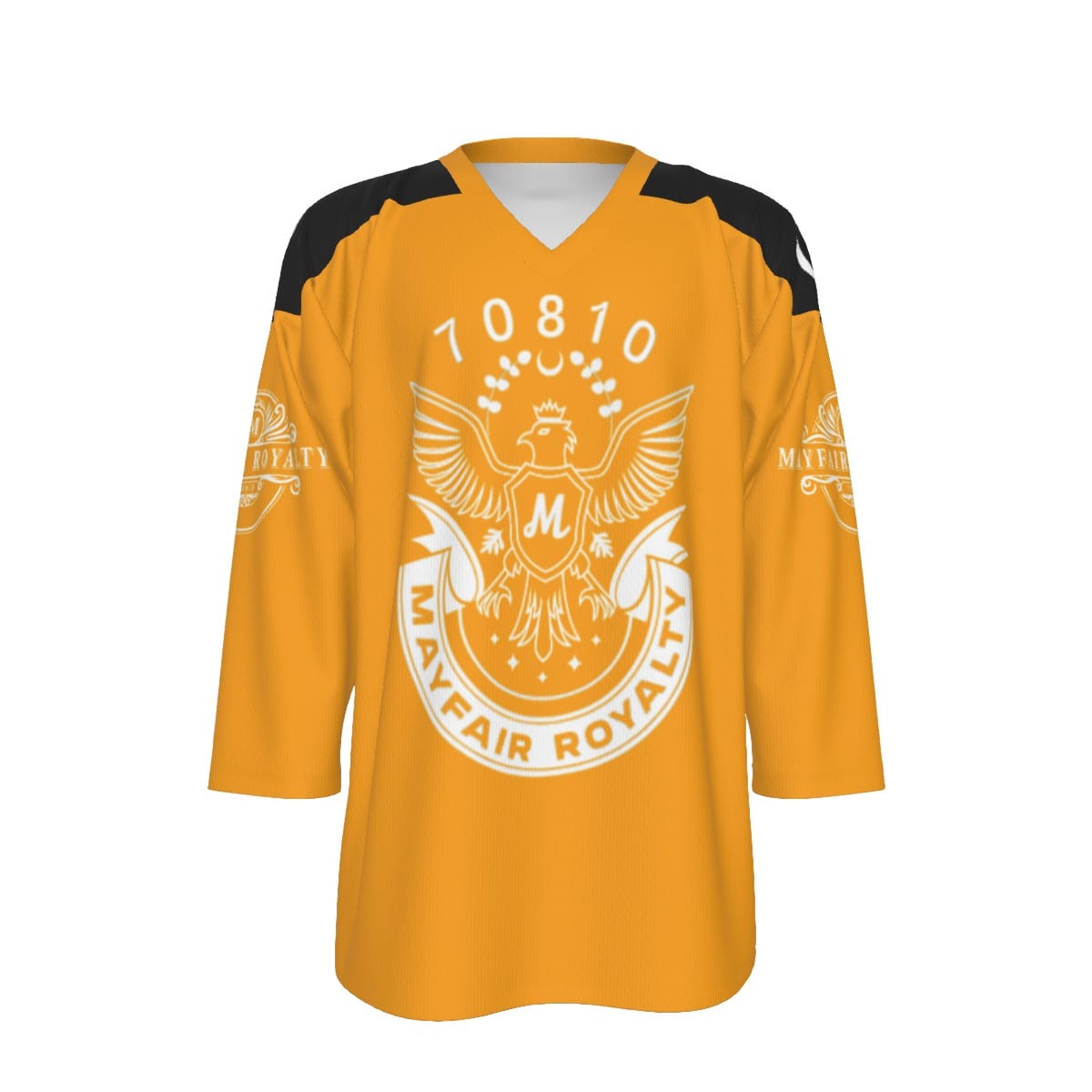 Mayfair Royalty Park East Orange and Black Hockey Jersey