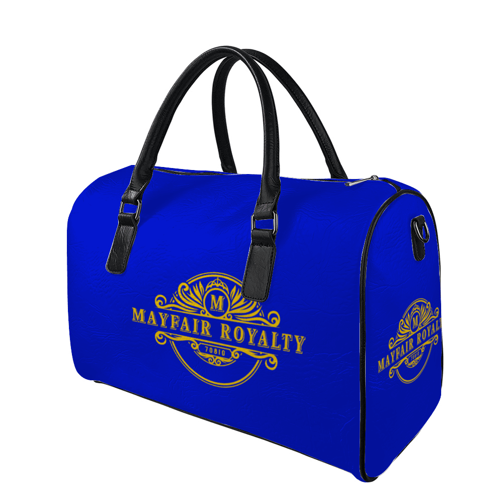 Mayfair Royalty Blue Travel Duffel Bag - Image 2