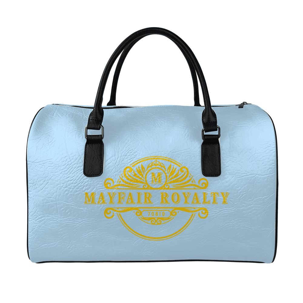 Mayfair Royalty Sky Blue and Gold Park East Backpack - Image 4