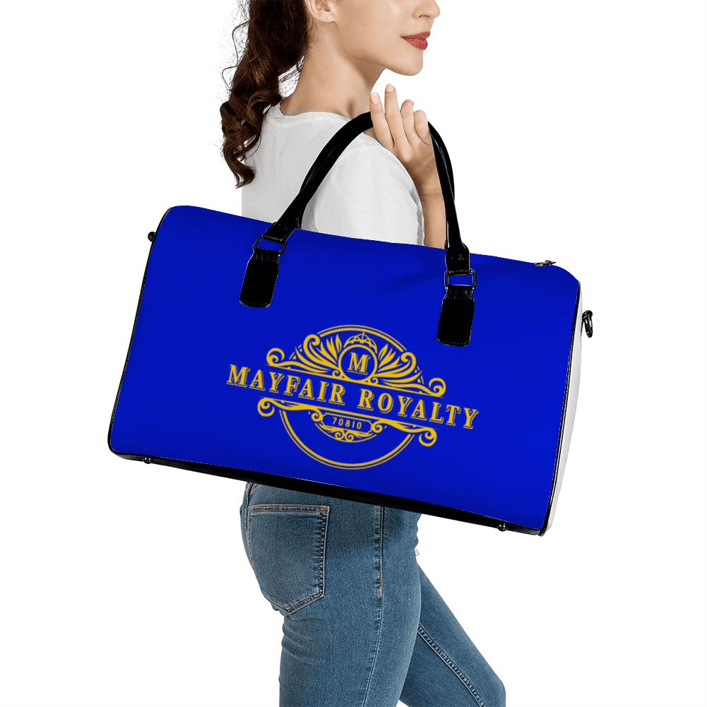 Mayfair Royalty Blue Travel Duffel Bag - Image 3