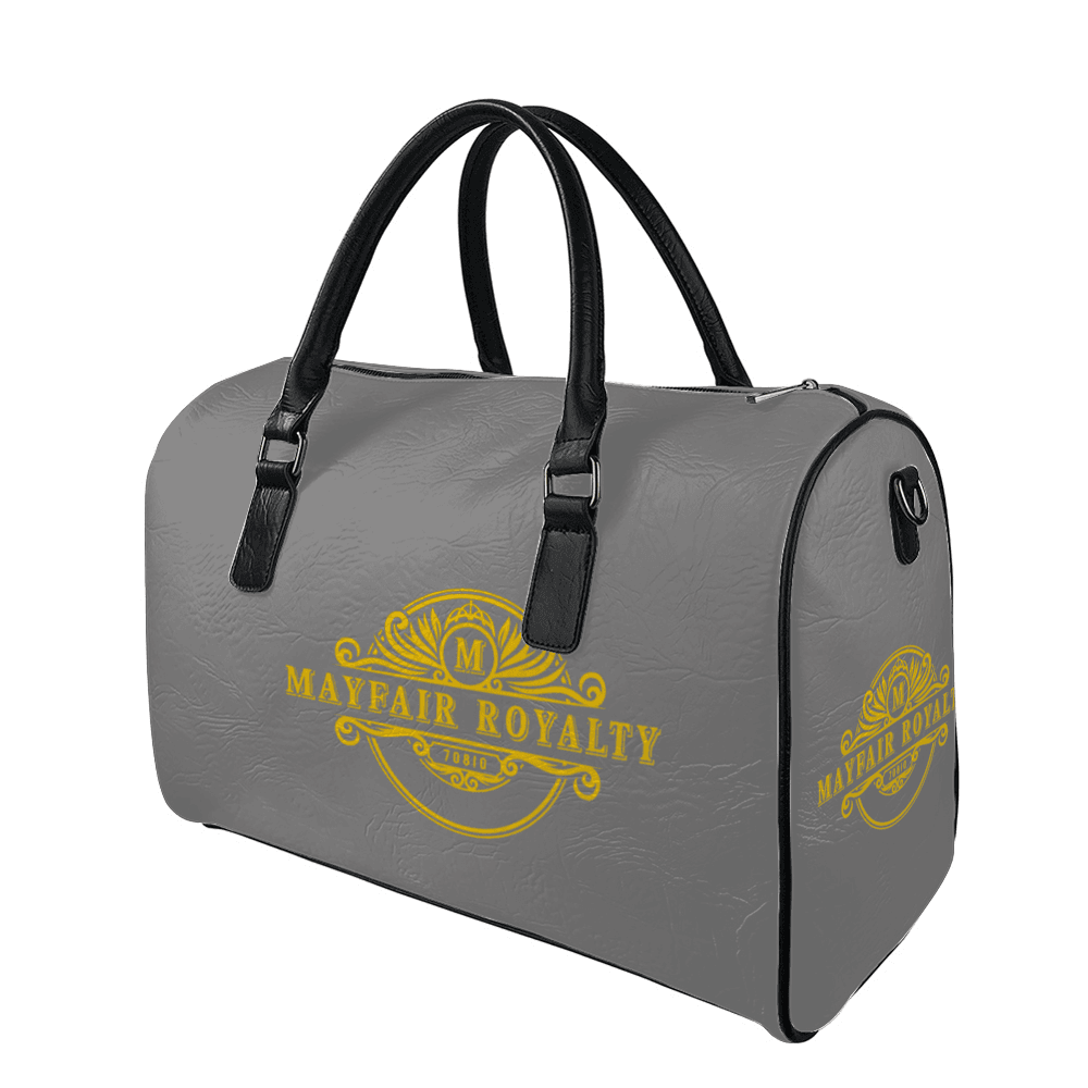 Mayfair Royalty Grey Travel Duffel Bag - Image 2