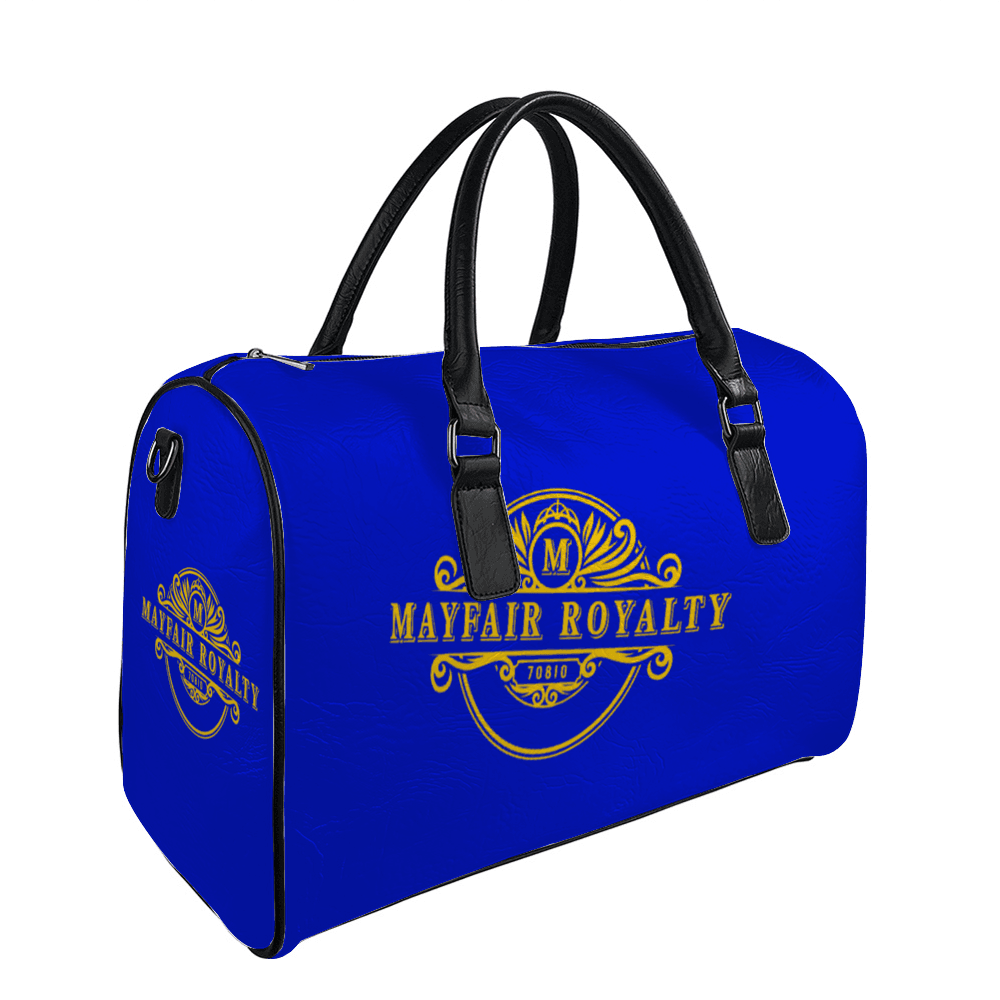 Mayfair Royalty Blue Travel Duffel Bag - Image 5