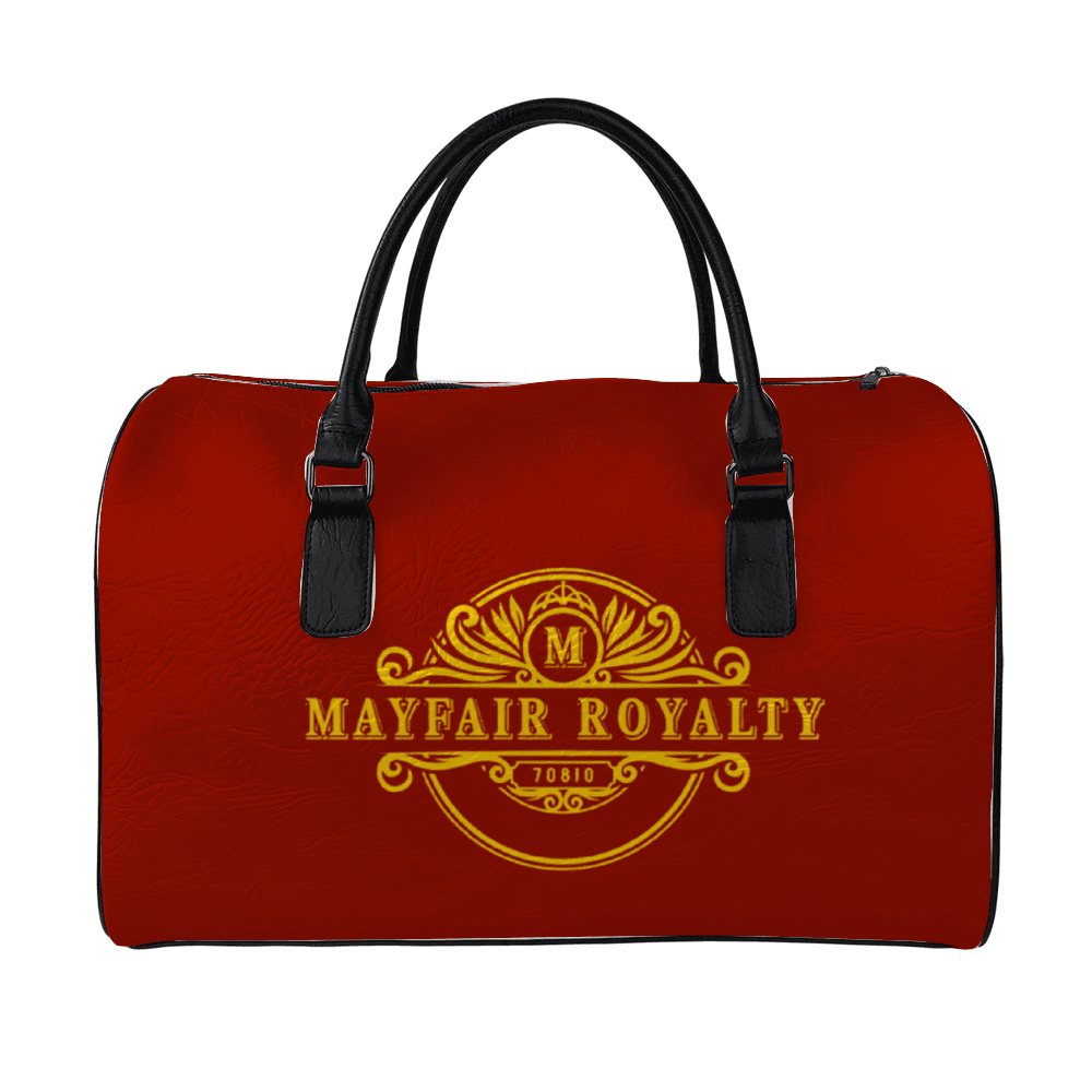 Mayfair Royalty Maroon Travel Duffel Bag