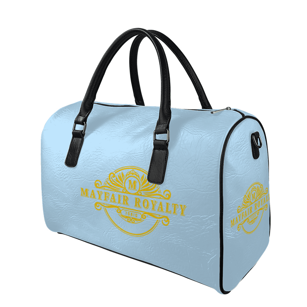 Mayfair Royalty Sky Blue and Gold Park East Backpack - Image 2