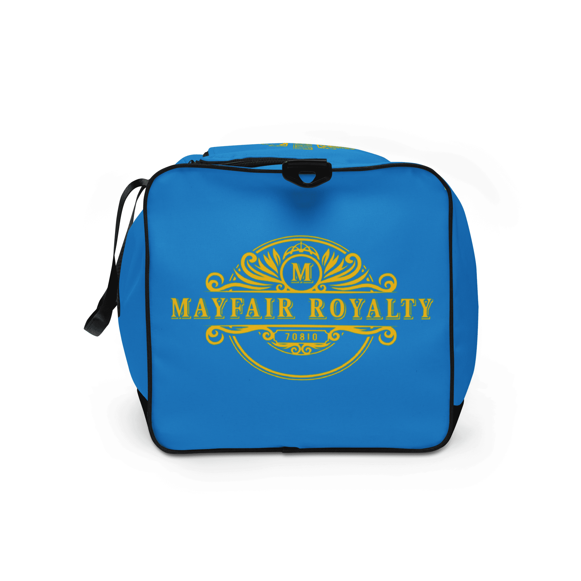 Mayfair Royalty Teal and Gold Duffle bag - Image 7