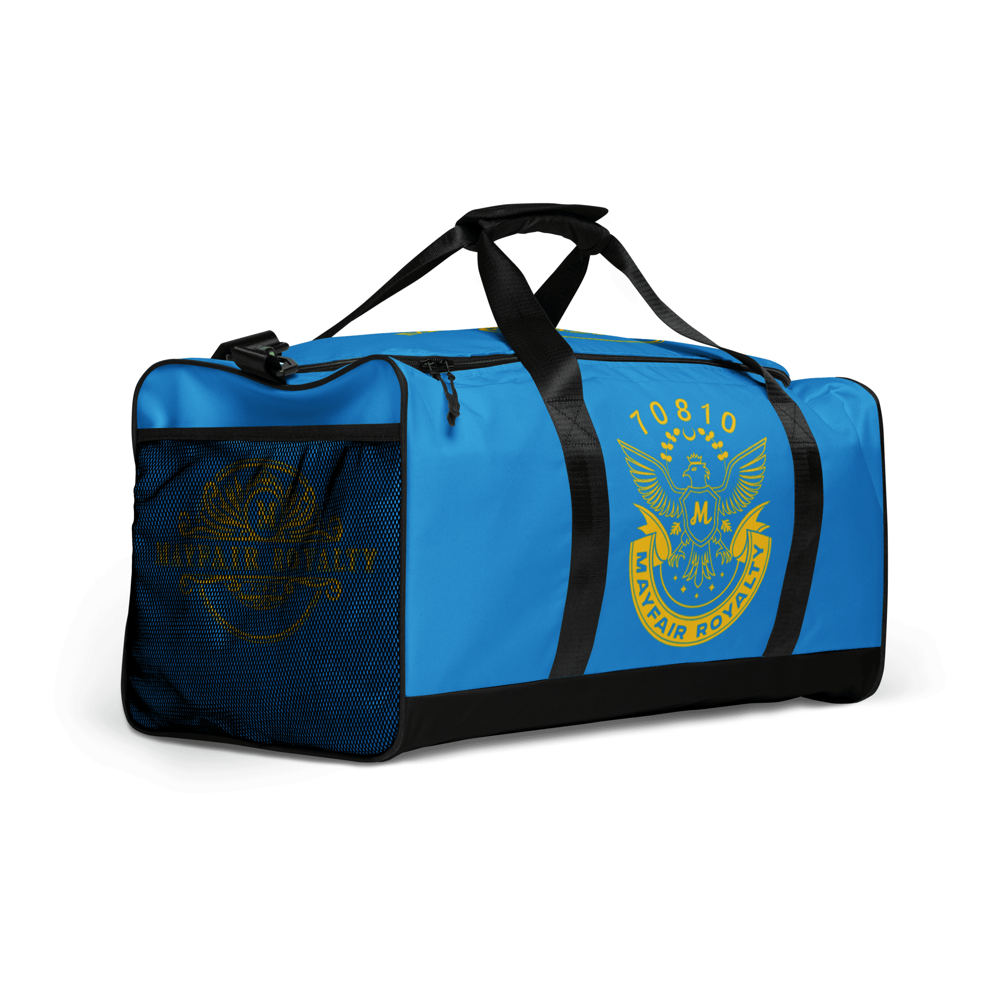 Mayfair Royalty Teal and Gold Duffle bag - Image 2