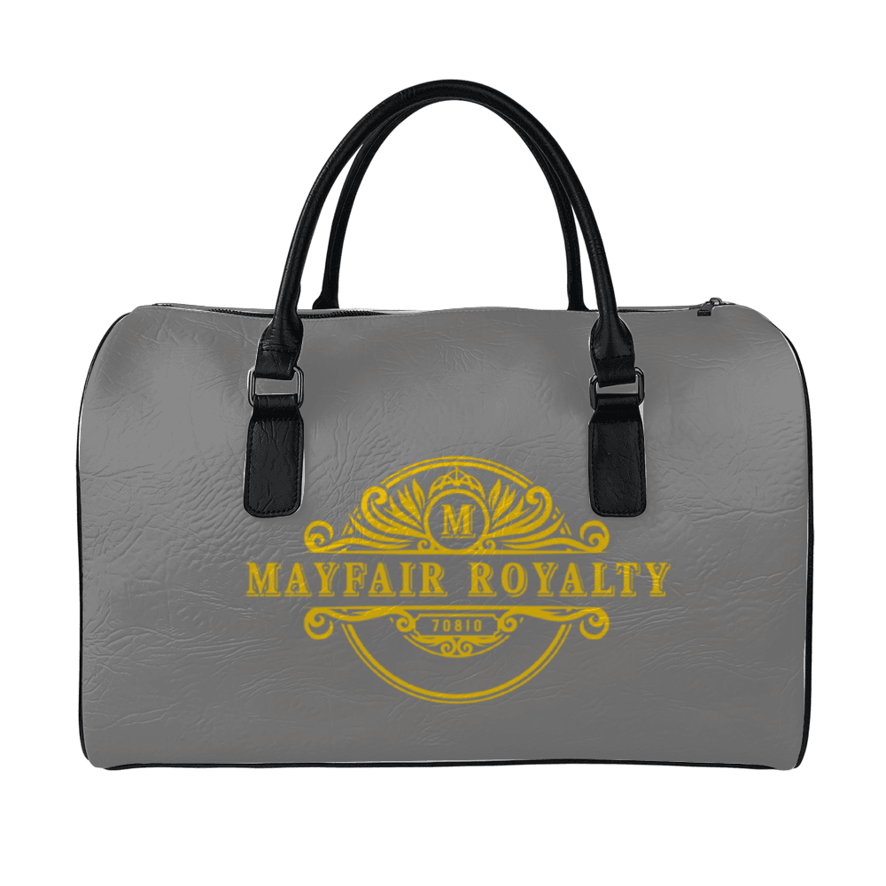 Mayfair Royalty Grey Travel Duffel Bag - Image 4