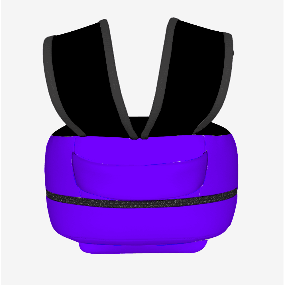 Mayfair Royalty Purple and Gold Heights Backpack - Image 5