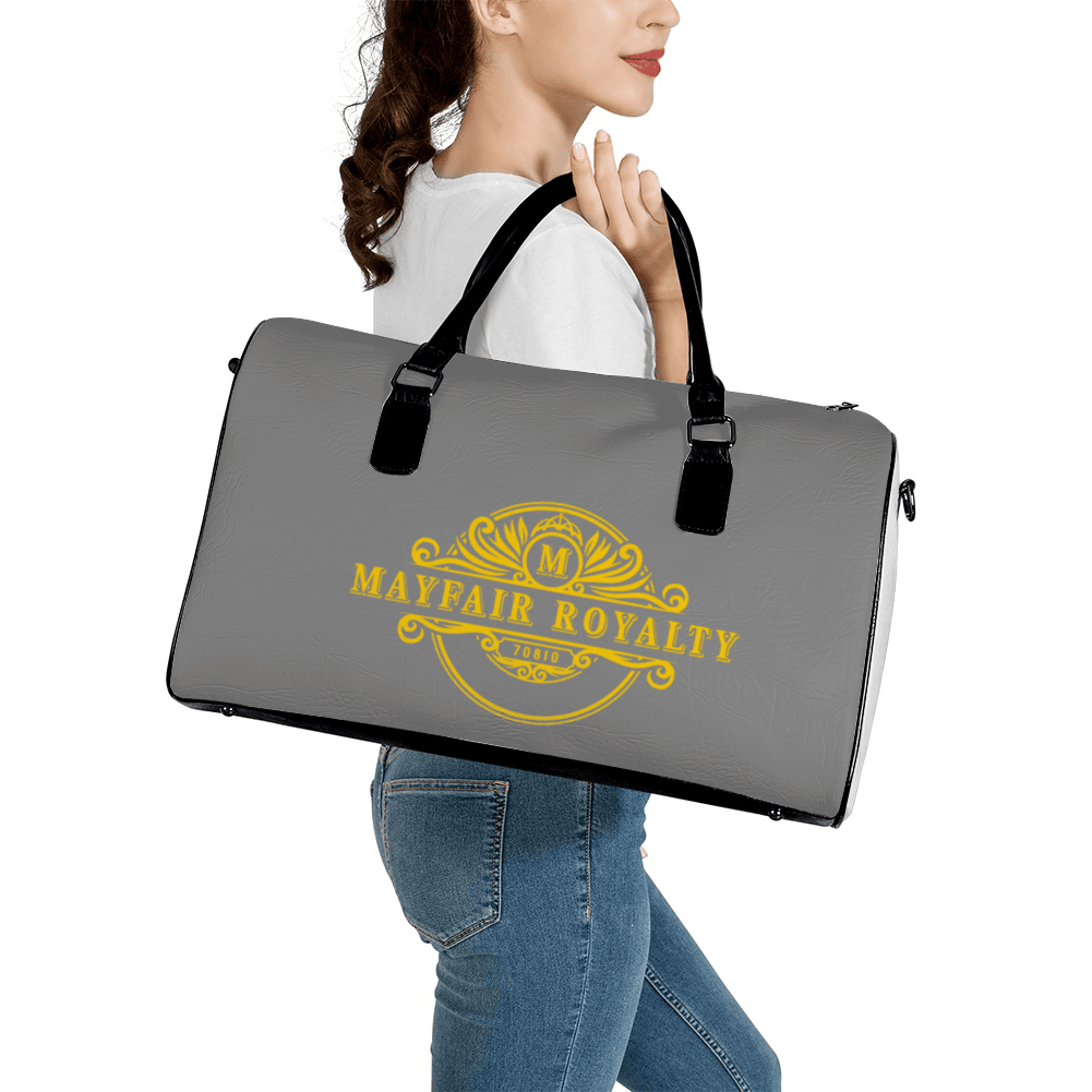 Mayfair Royalty Grey Travel Duffel Bag - Image 3
