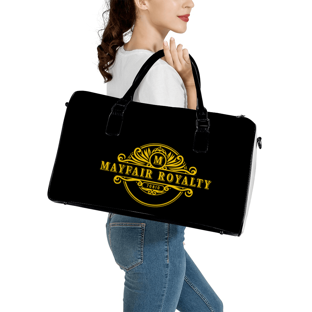 Mayfair Royalty Black Travel Duffel Bag - Image 3